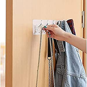 6-in-1 Wall Hook: Versatile, Durable, and Transparent