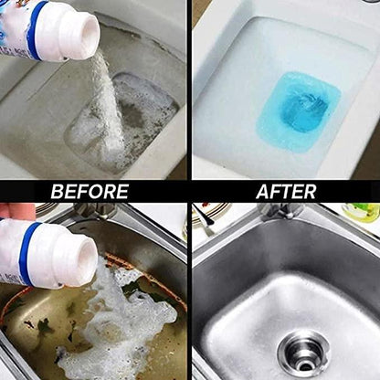 Powerful Drain Blockage Cleaner Sink Cleaner Powder