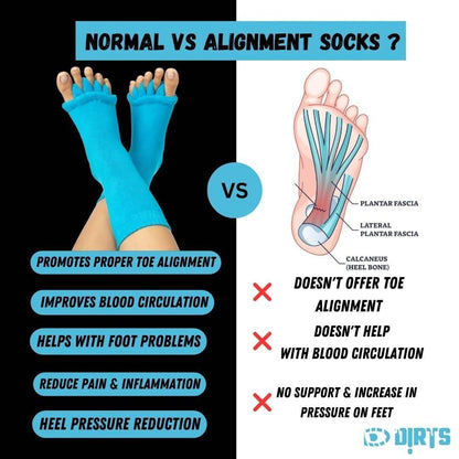 Cotton Foot Alignment Socks