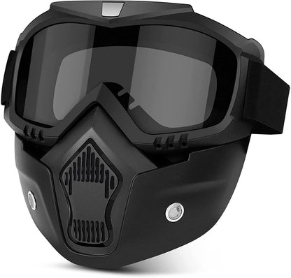 Premium Goggle Mask Anti Scratch UV Protective (Helmet not Included)