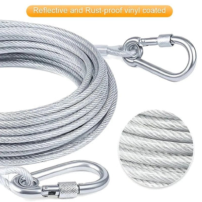 Heavy Duty Stainless Steel Wire Rope Clothesline