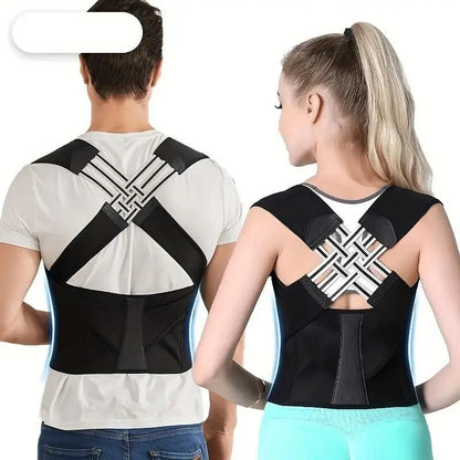 Premium Adjustable Back Posture Corrector/ Slouching Relieve Pain Belt Men Women