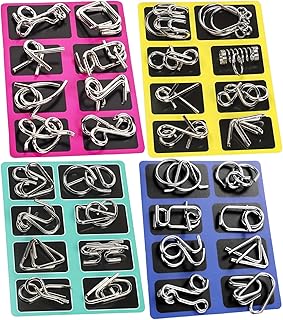 Brain Twist Metal Puzzle IQ Test