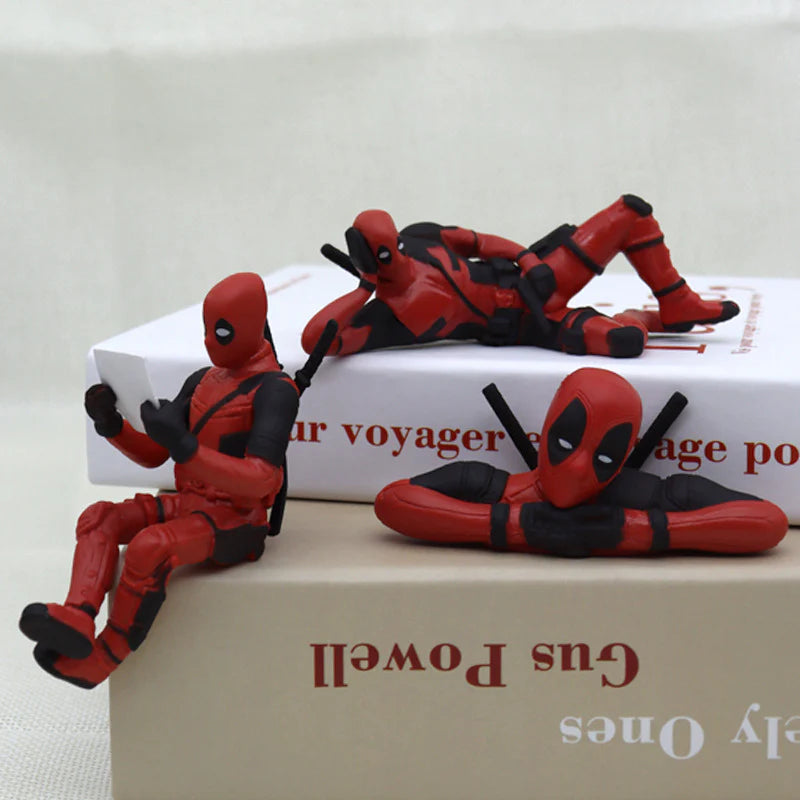 Deadpool Miniatures (3 Pcs Set)