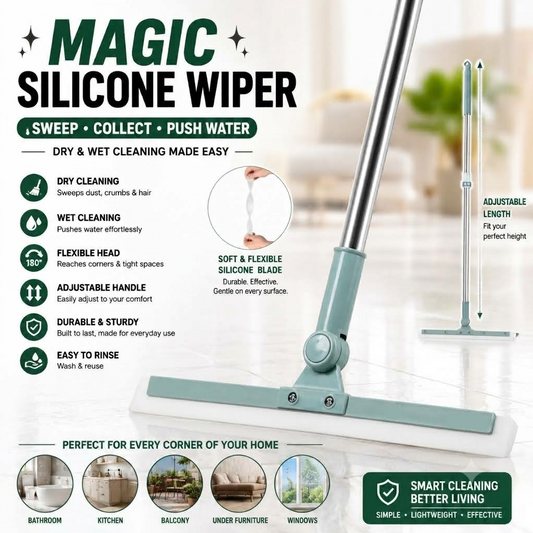 🧹 Magic Silicone Wiper – The Desi Jhaadu’s Smarter Cousin! 🌟
